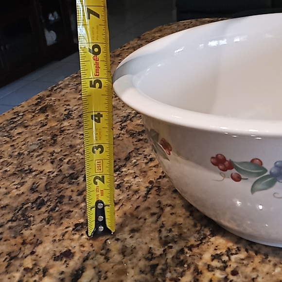 CORELLE Coordinates Vintage 1980's Abundance Pattern Stoneware. 3 qt - 2.85 L. - Picture 8 of 14